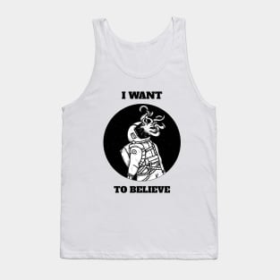 Aliens I want to believe Tank Top